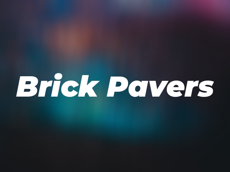 Brick Pavers