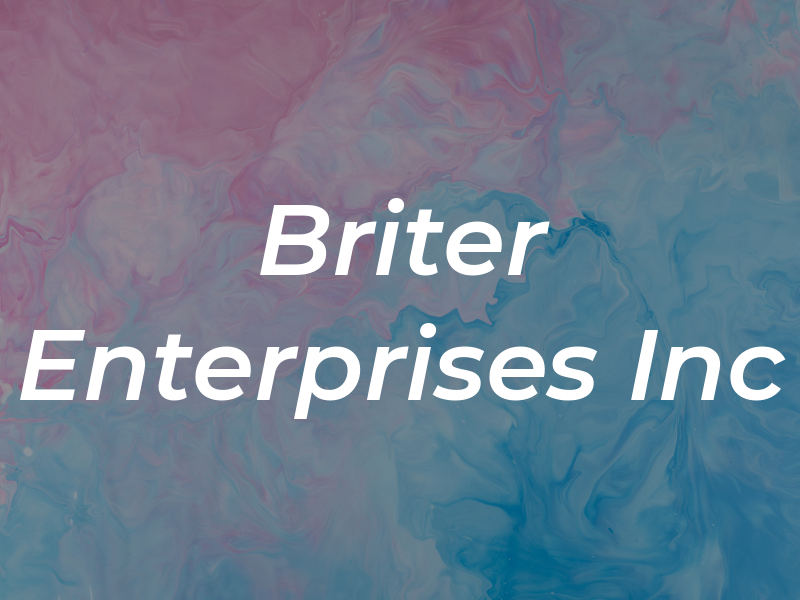 Briter Enterprises Inc