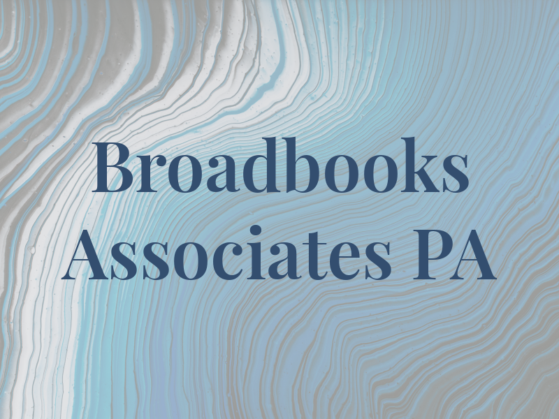Broadbooks Associates PA