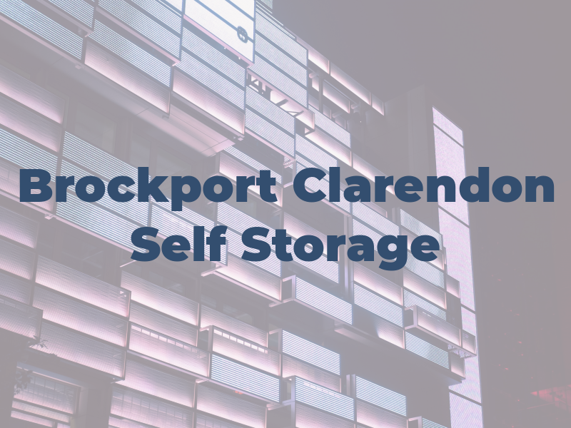 Brockport Clarendon Self Storage