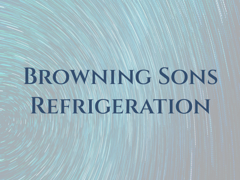 Browning & Sons Refrigeration
