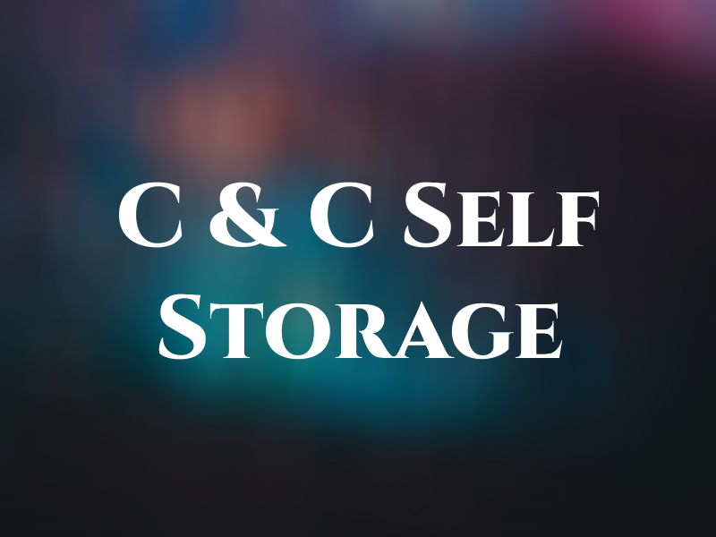 C & C Self Storage