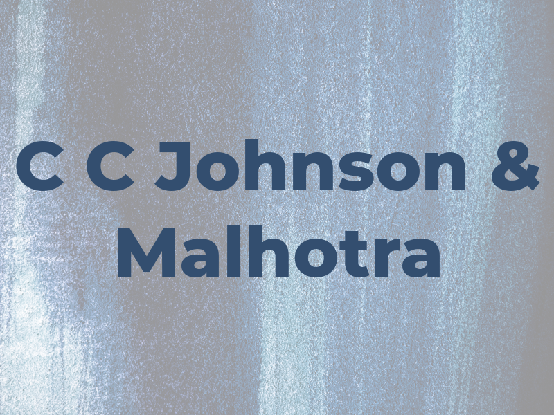 C C Johnson & Malhotra
