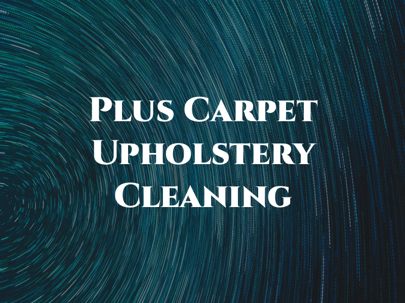 C&R Plus II Carpet & Upholstery Cleaning