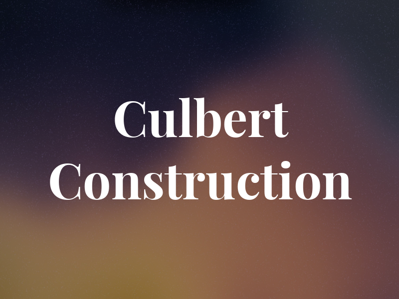 Culbert Construction