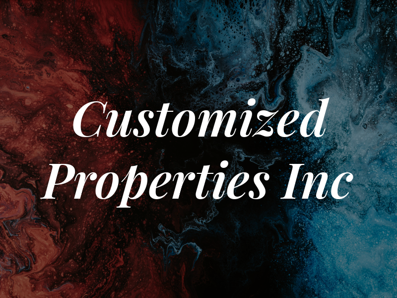 Customized Properties Inc