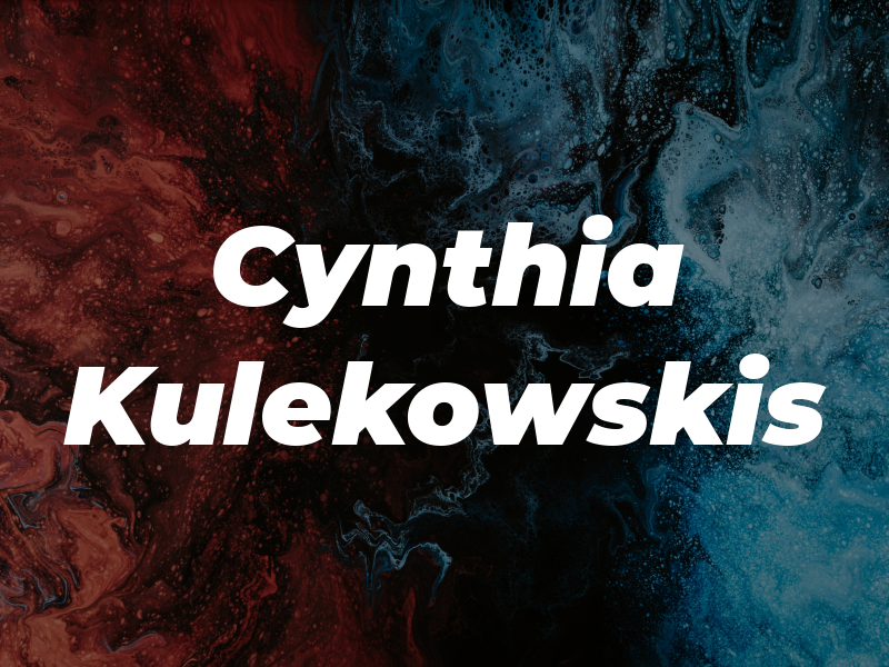 Cynthia Kulekowskis