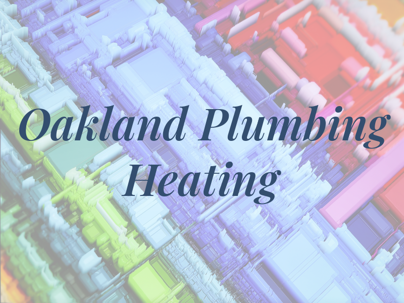 CE Oakland Plumbing & Heating