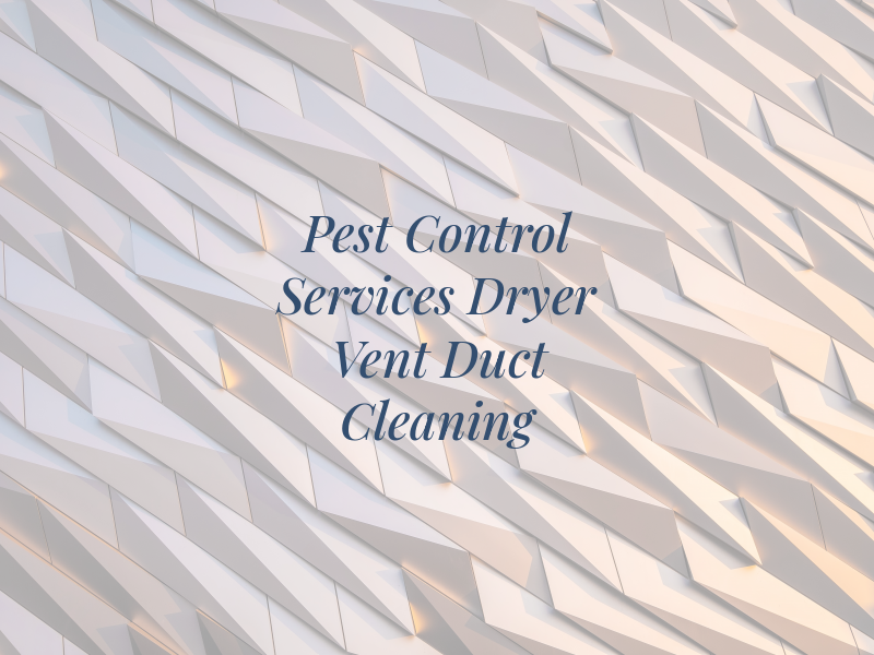 CRD Pest Control Services and Dryer Vent & Air Duct Cleaning