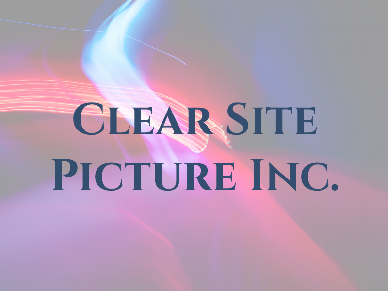 CSP AIR Clear Site Picture Inc.