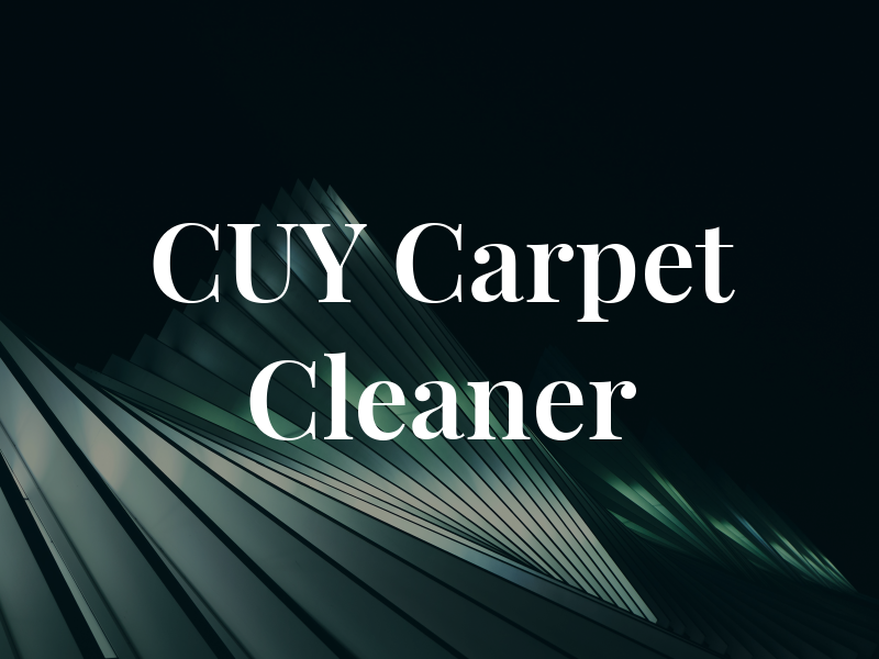 CUY Carpet Cleaner