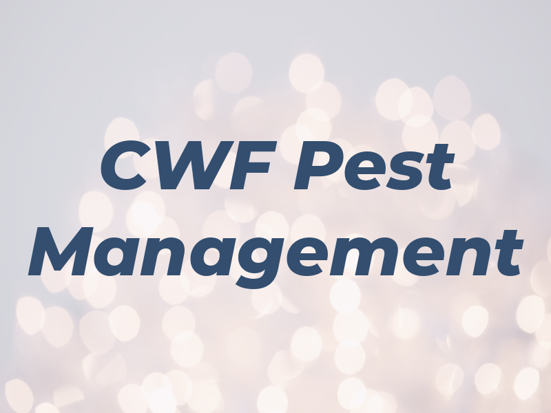 CWF Pest Management