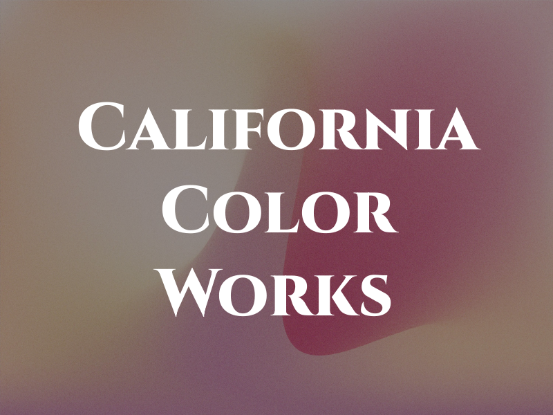 California Color Works