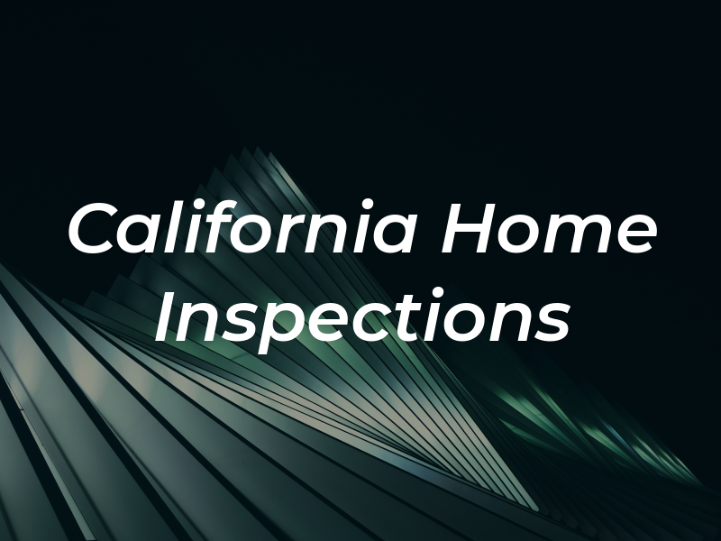 California Home Inspections
