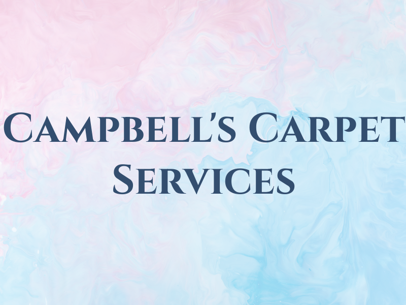 Campbell's Carpet Services