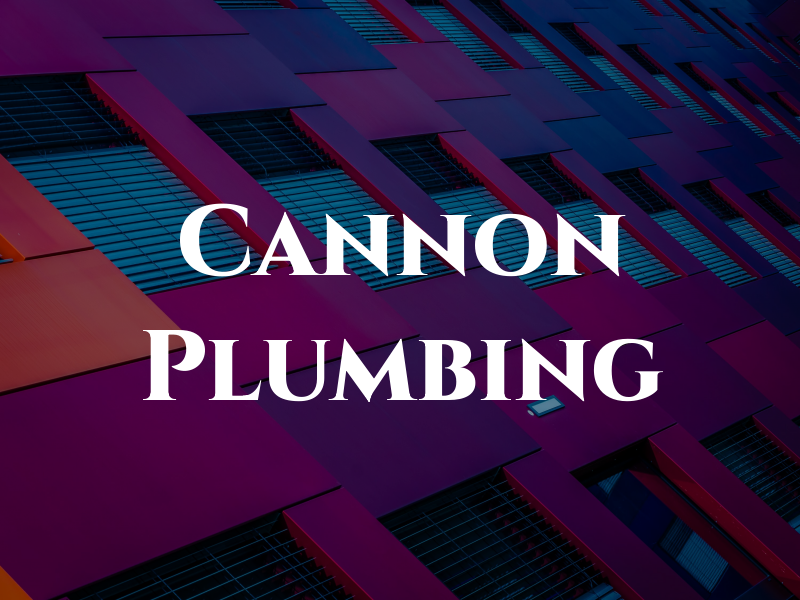 Cannon Plumbing