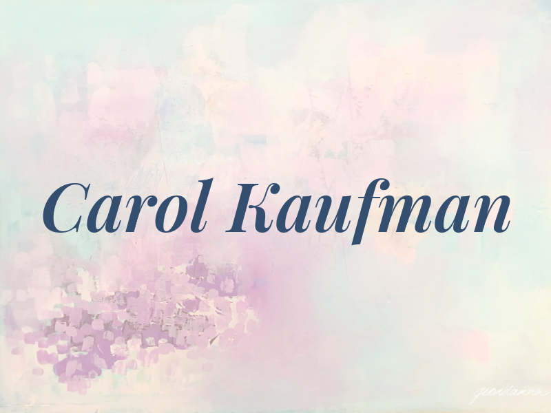 Carol Kaufman
