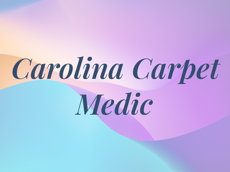 Carolina Carpet Medic