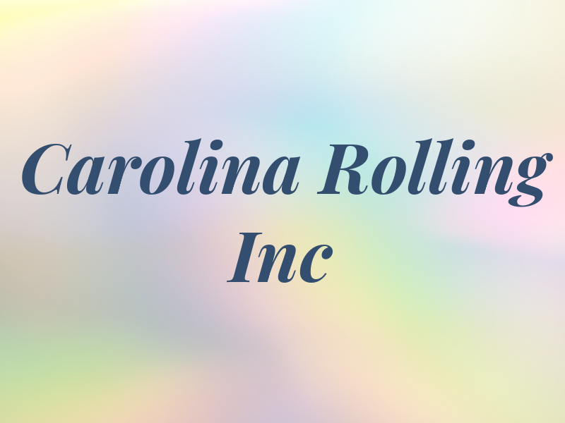 Carolina Rolling Inc