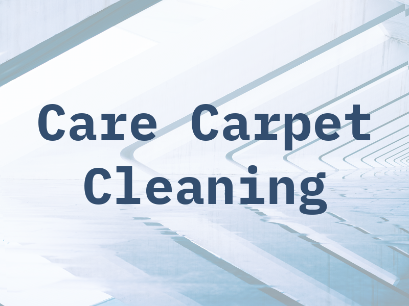 Care One Carpet Cleaning