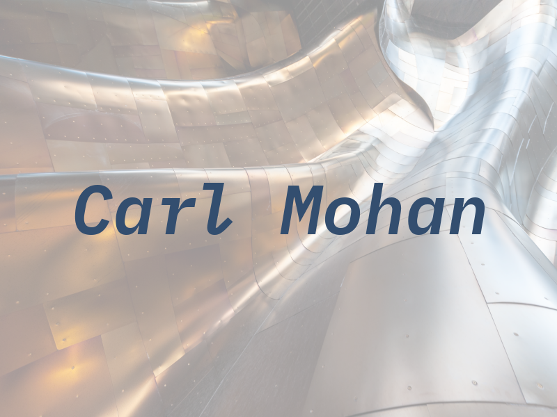 Carl Mohan