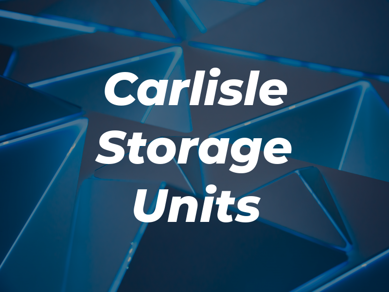 Carlisle Storage Units