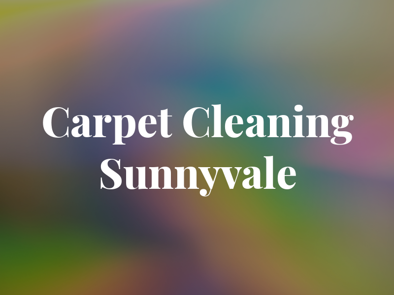 Carpet Cleaning Sunnyvale