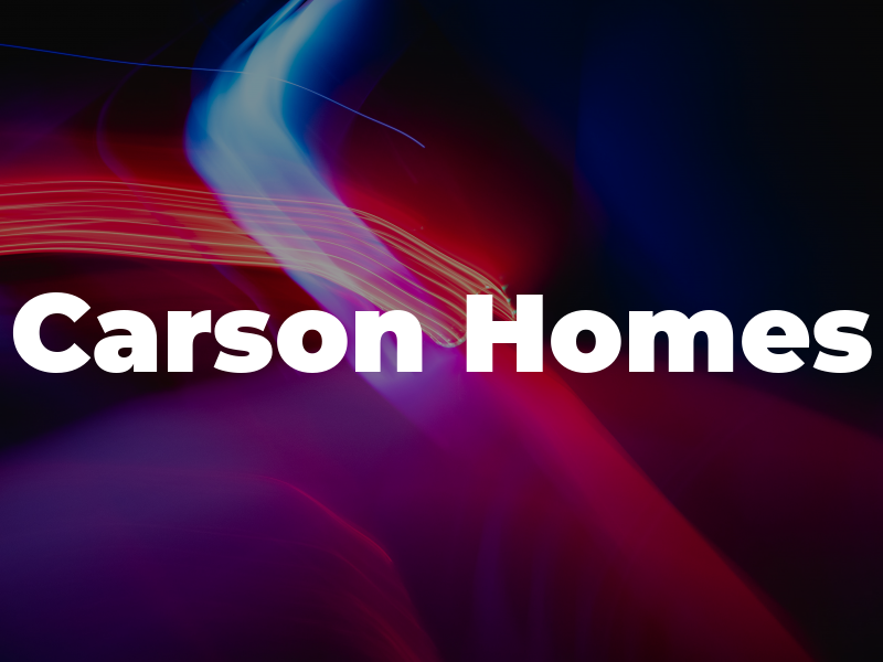 Carson Homes