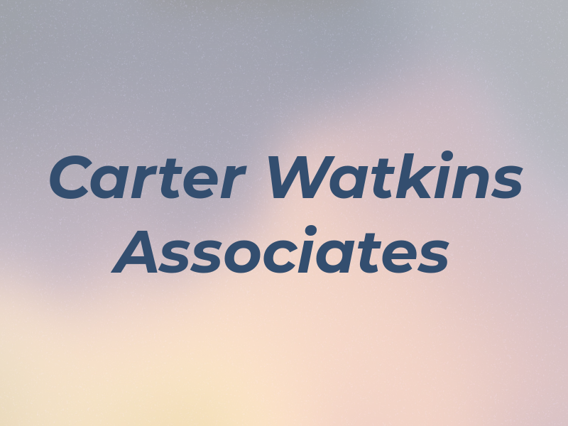 Carter Watkins Associates