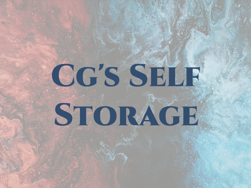 Cg's Self Storage
