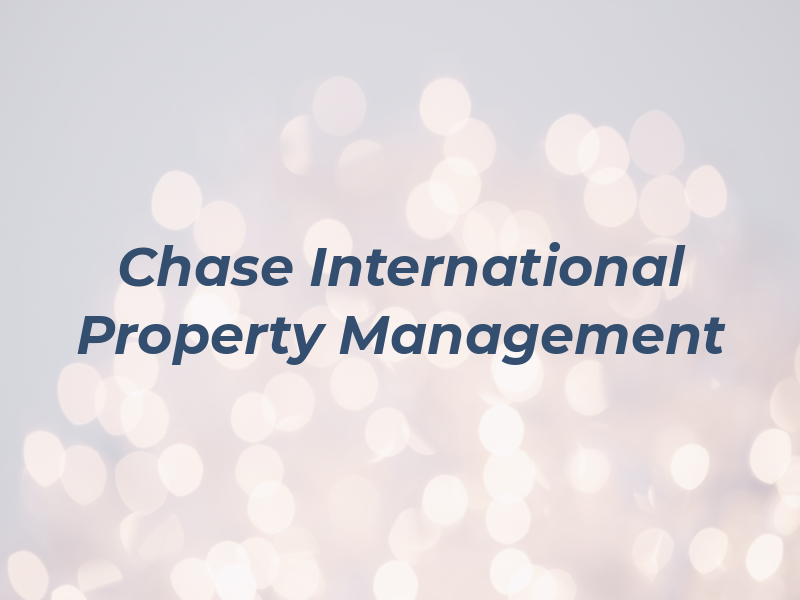Chase International Property Management