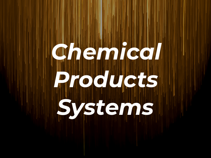 Chemical Products & Systems