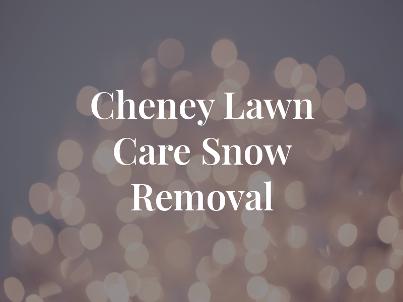 Cheney Lawn Care & Snow Removal