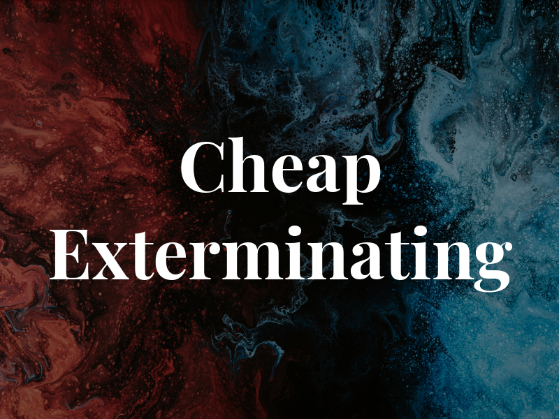 Cheap Exterminating