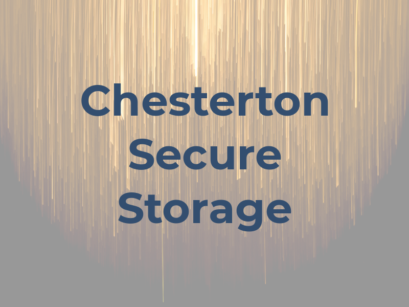 Chesterton Secure Storage