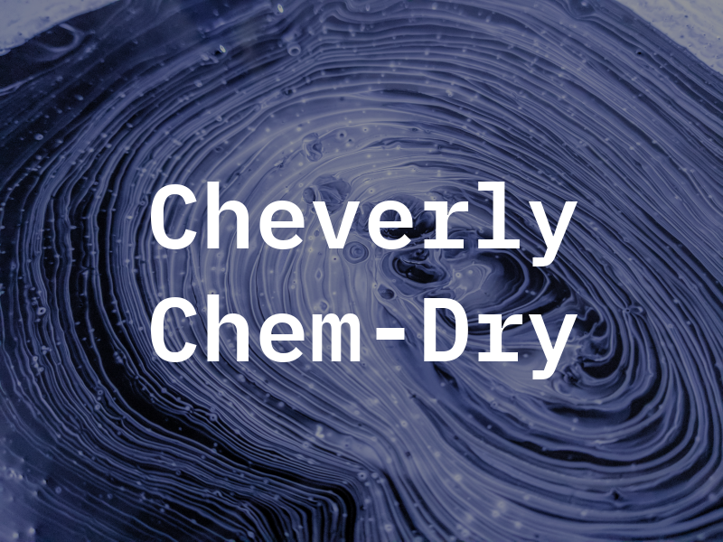 Cheverly Chem-Dry
