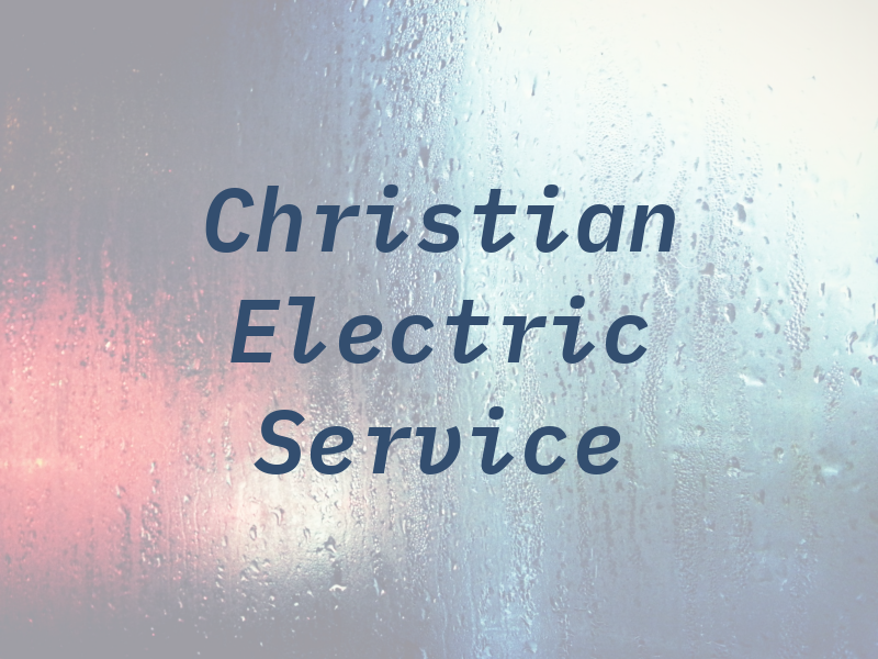 Christian Electric Service