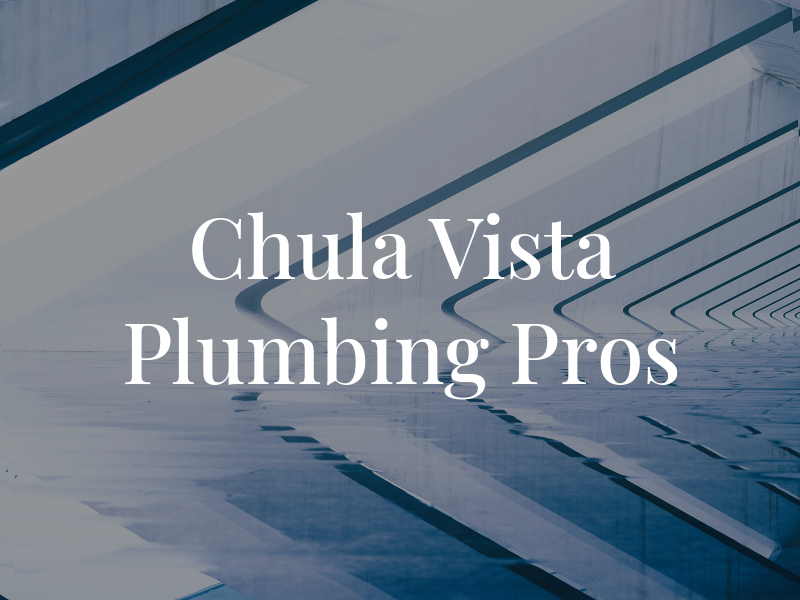 Chula Vista Plumbing Pros