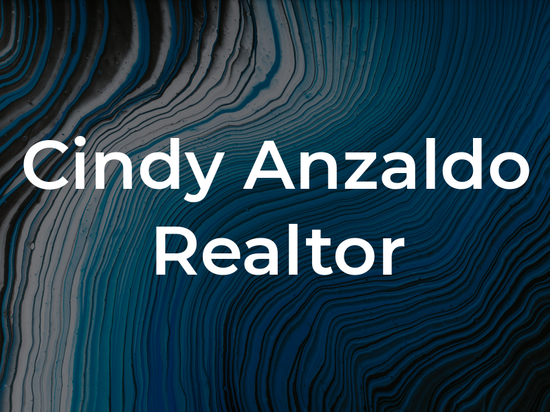 Cindy Anzaldo Realtor
