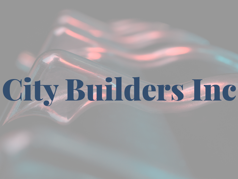 City Builders Inc