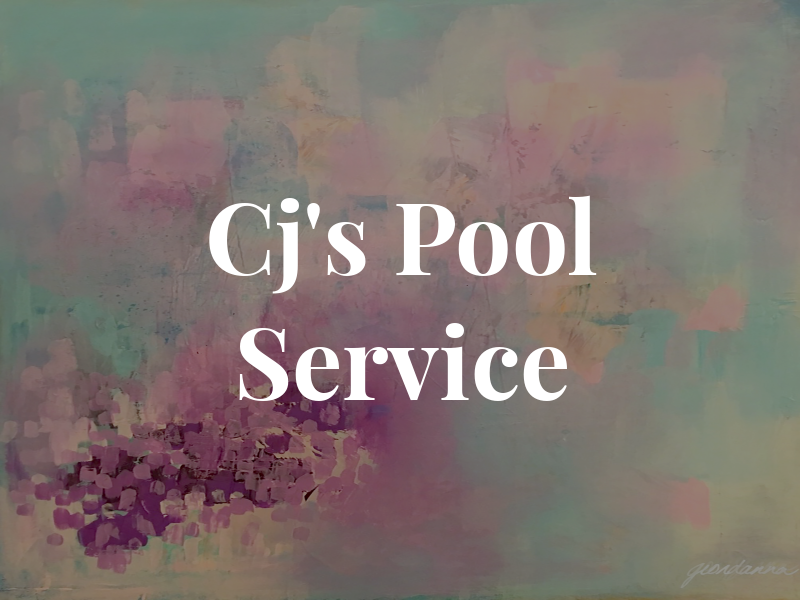 Cj's Pool Service