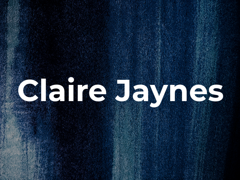 Claire Jaynes