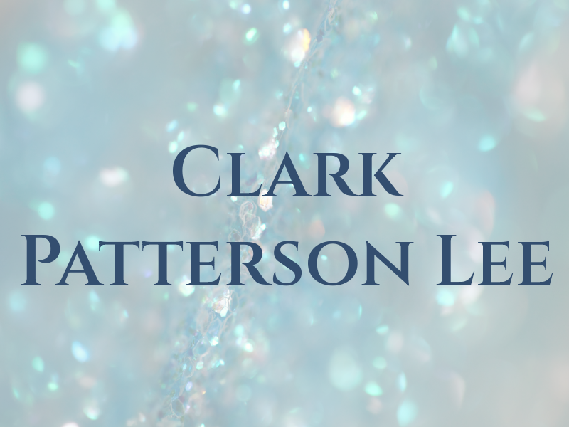 Clark Patterson Lee