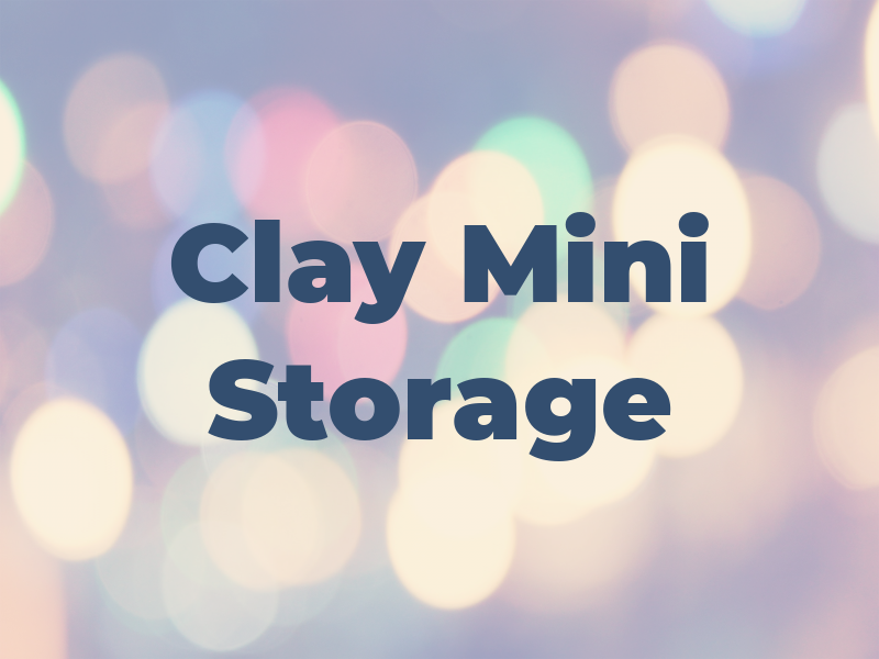 Clay Mini Storage