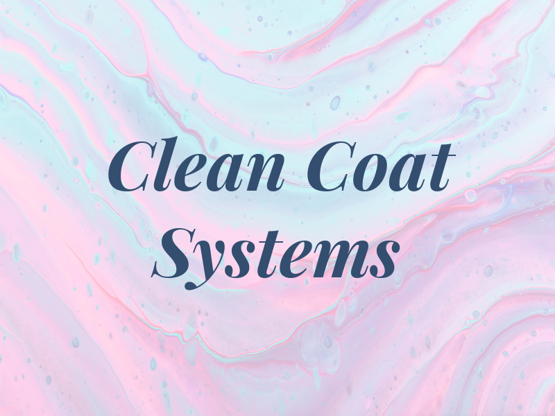 Clean & Coat Systems