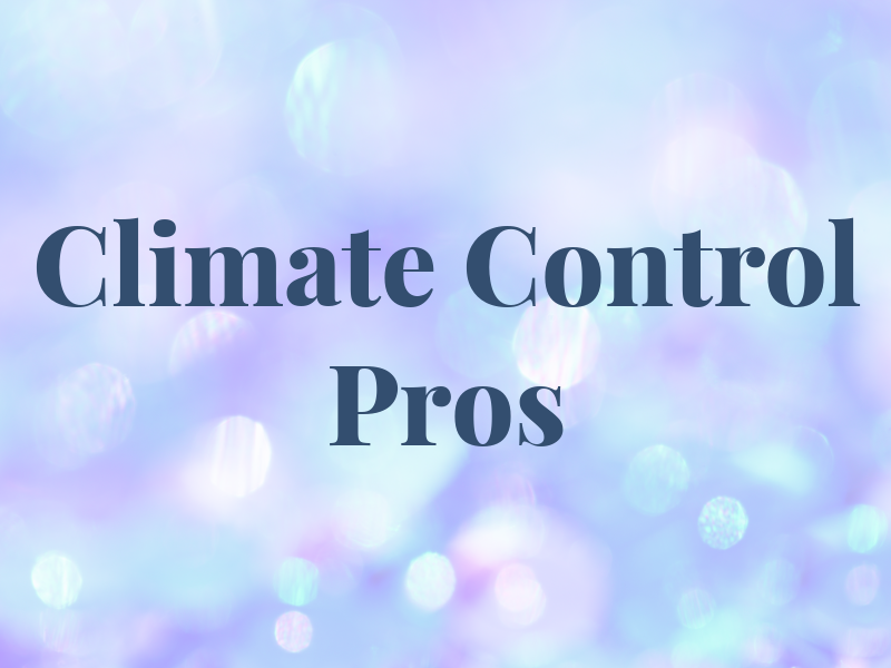 Climate Control Pros