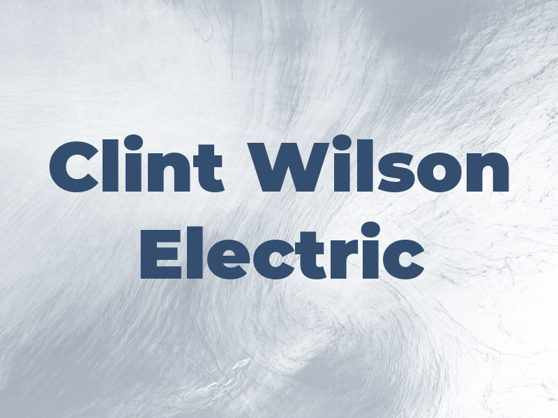 Clint Wilson Electric Co