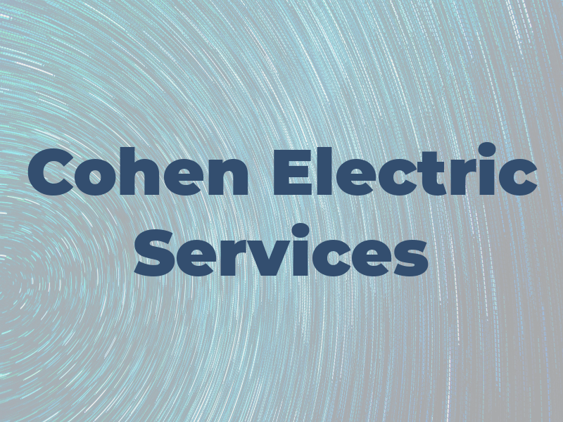 Cohen Electric Services