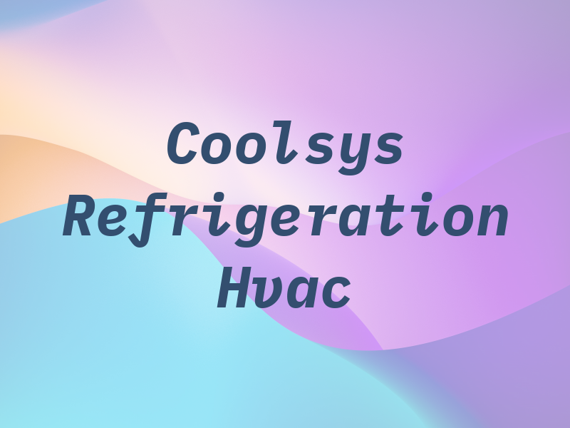 Coolsys Refrigeration & Hvac