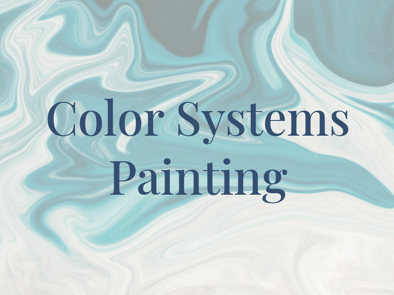 Color Systems Painting